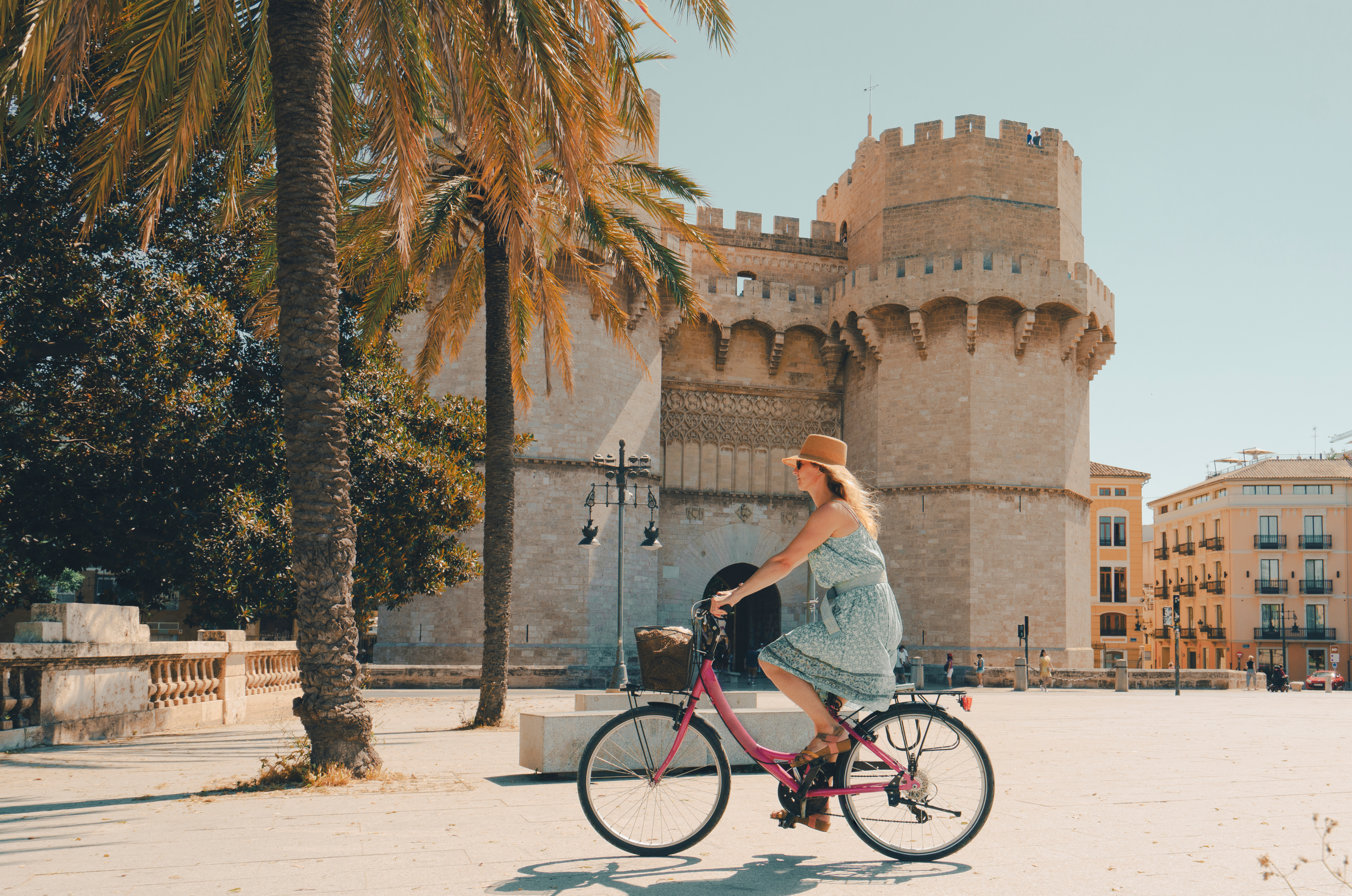 Image of the Torres de Serranos in Valencia, Spain